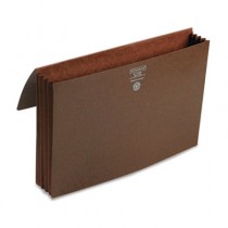 3 1/2 Inch Expansion Wallets, Legal, Leather-Like Redrope