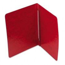 Side Opening PressGuard Report Cover, Prong Fastener, Letter, Bright Red