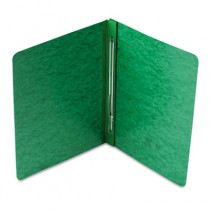 Side Opening PressGuard Report Cover, Prong Fastener, Letter, Green