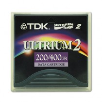 1/2" Ultrium LTO-2 Cartridge, 1998ft, 200GB Native/400GB Compressed Capacity
