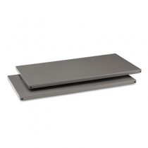 Commercial Steel Shelving, Five-Shelf, 36w x 18d x 75h, Medium Gray