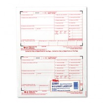 W-2 Tax Form, Six-Part Carbonless, 50 Forms