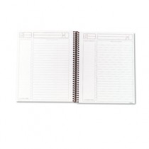 Journal Entry Notetaking Planner Pad, Ruled, 6-3/4 x 8-1/2, White, 100 Sheets