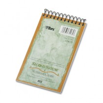 Second Nature Subject Wirebound Notebook, Narrow Rule, 3 x 5, WE, 50 Sheets