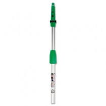 Opti-Loc Aluminum Extension Pole, 13-ft, Two Sections, Silver/Green
