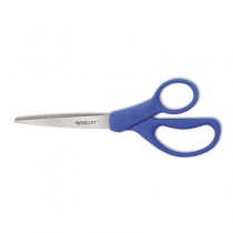 All Purpose Preferred Stainless Steel Scissors, 8", Blue