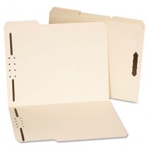 Manila Folders, Two Fasteners, 1/3 Tab, Letter, 50/Box