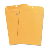 Kraft Clasp Envelope, Side Seam, 28lb, 7 1/2 x 10 1/2, Light Brown, 100/Box