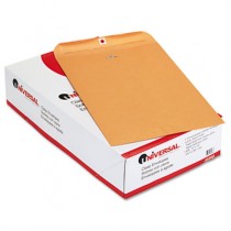 Kraft Clasp Envelope, Side Seam, 28lb, 10 x 15, Light Brown, 100/Box