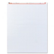Recycled Easel Pads, Quadrille Rule, 27 x 34, White