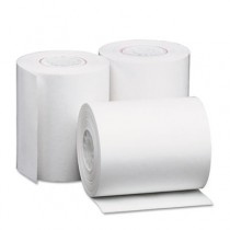 Single-Ply Thermal Paper Rolls, 2 1/4" x 80 ft, White, 50/Carton