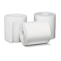 Single-Ply Thermal Paper Rolls, 3 1/8" x 230 ft, White