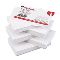 Ruled Index Cards, 3 x 5, White, 500/Pack