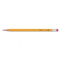 Economy Woodcase Pencil, HB #2, Yellow Barrel