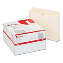Economical File Jackets with Two Inch Expansion, Letter, 11 Point Manila, 50/Box