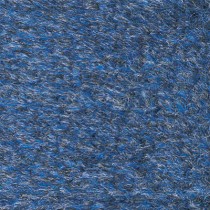 Rely-On Olefin Indoor Wiper Mat, 36 x 48, Blue/Black