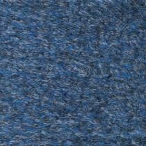 Rely-On Olefin Indoor Wiper Mat, 48 x 72, Blue/Black