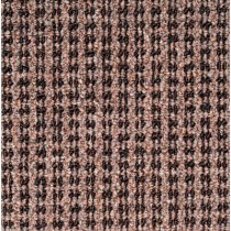 Oxford Wiper Mat, Olefin, 36 x 60, Brown/Black