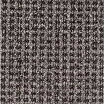 Oxford Wiper Mat, Olefin, 36 x 60, Gray/Black