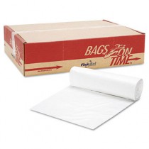 High-Density Can Liners, 40 x 48, 45-Gallon, 22 Micron, Clear, 25/Roll