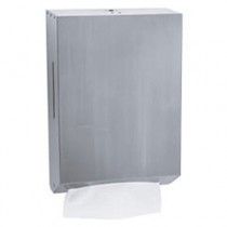 SCOTTFOLD Towel Dispenser, Stainless Steel, 10 3/5 x 4 2/5 x 15 3/5
