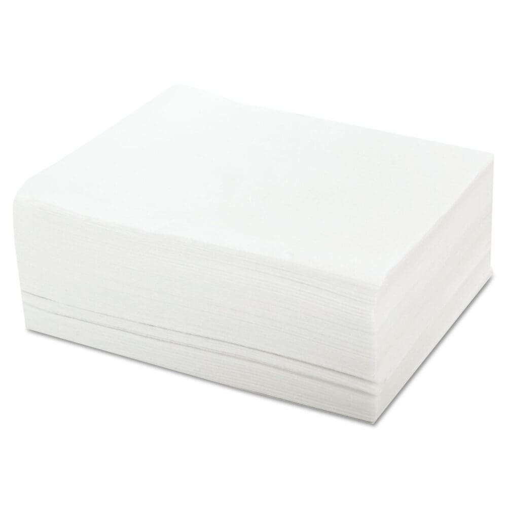 VeraClean Critical Cleaning Wipes, Smooth Texture, 1/4 Fold, 1-Ply, 12 x 13, Unscented, White, 50/Pack, 20 Packs/Carton - Image 3
