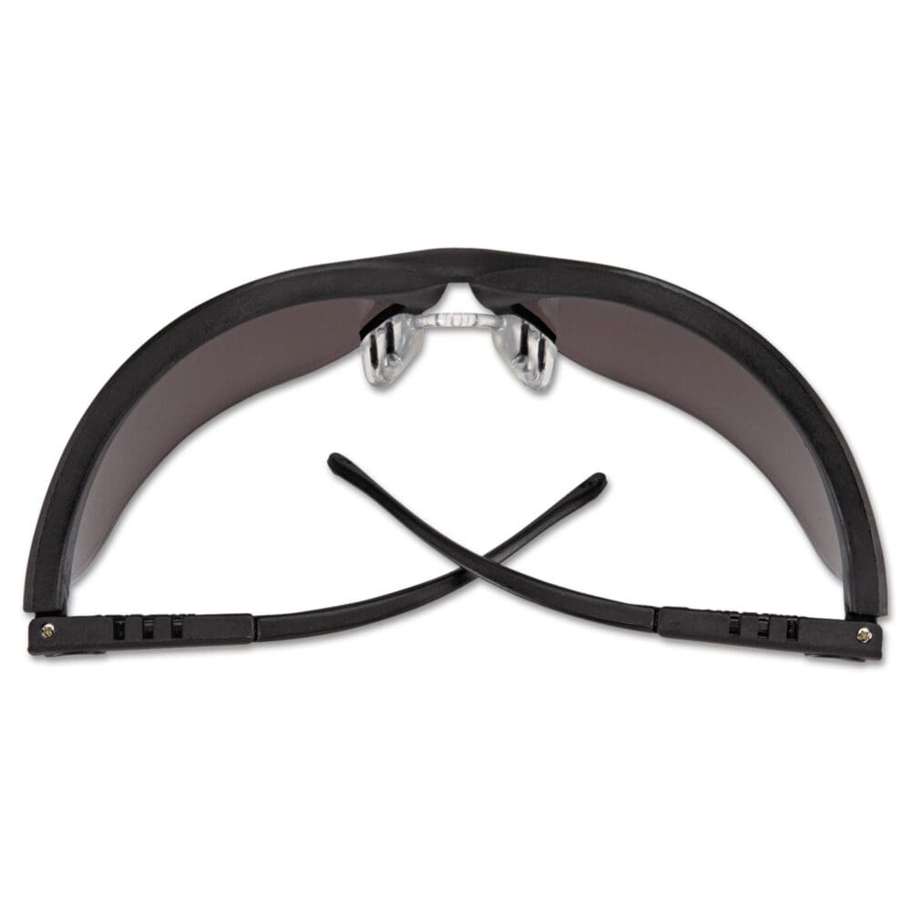 Klondike Safety Glasses, Matte Black Frame, Gray Lens, 12/Box - Image 2