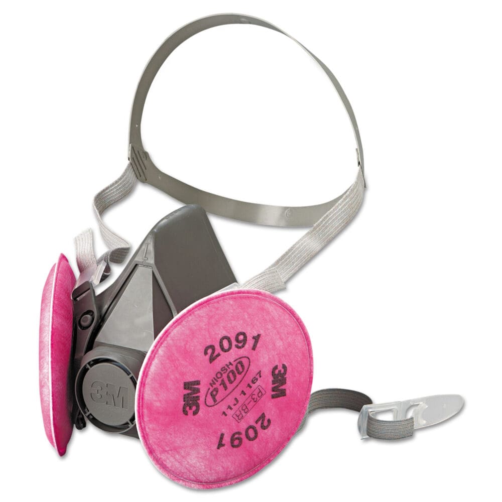 Half Facepiece Respirator 6000 Series, Reusable, Large - Image 3