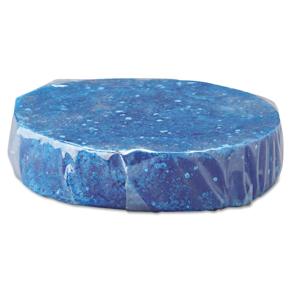Eco Fresh Non-Para Enzymatic Urinal Block with Enzymes, Cherry Scent, 2.5 oz, Blue, 12/Box - Image 3