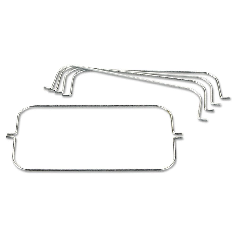 Tri-Wire Waste Bag Holder Kit, For Rubbermaid Commercial Cleaning Carts, Steel - Image 2