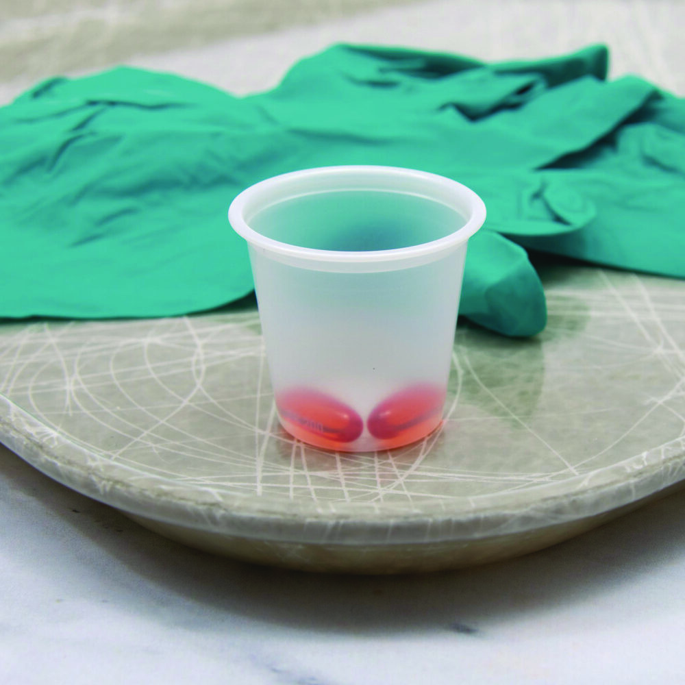 Polystyrene Portion Cups, 1.25 oz, Translucent, 2,500/Carton - Image 3