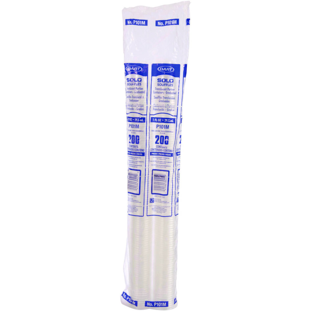 Polystyrene Graduated Medical and Dental Cups, 1 oz, Clear, Graduated, 5,000/Carton - Image 4