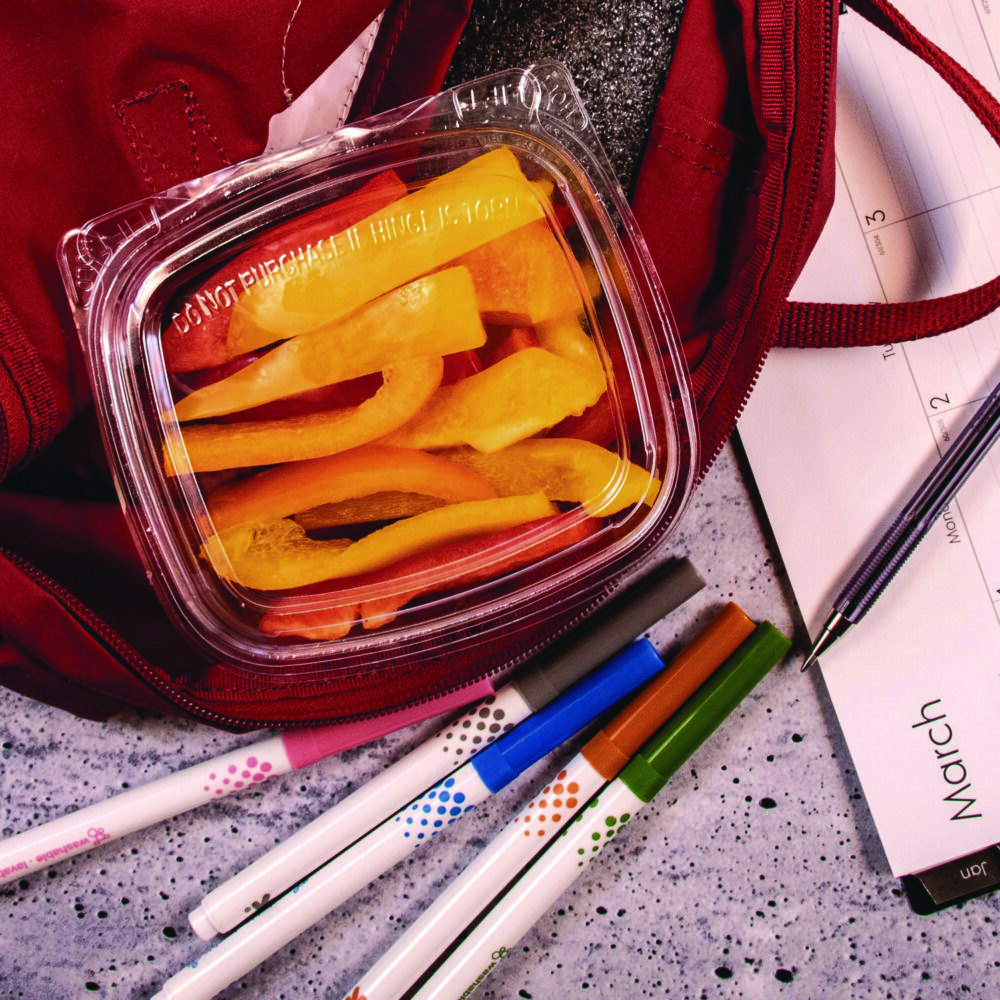 ClearPac SafeSeal Tamper-Resistant/Evident Containers, Domed Lid, 8 oz, 4.9 x 1.9 x 5.5, Clear, Plastic, 100/Bag, 2 Bags/CT - Image 4