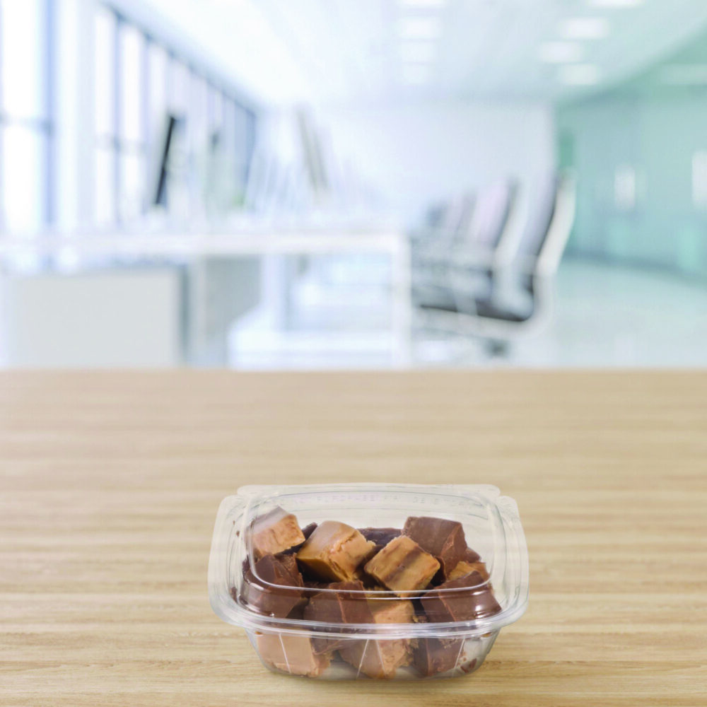 ClearPac SafeSeal Tamper-Resistant/Evident Containers, Domed Lid, 8 oz, 4.9 x 1.9 x 5.5, Clear, Plastic, 100/Bag, 2 Bags/CT - Image 5