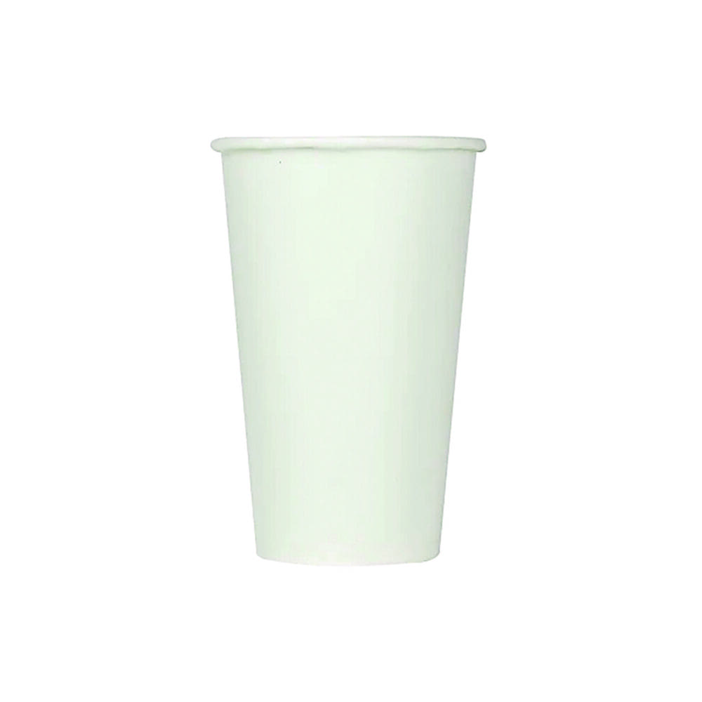Double Poly Paper Cold Cups, 16 oz, White, 1,000/Carton - Image 4