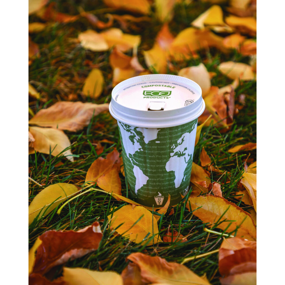 World Art Renewable and Compostable Insulated Hot Cups, PLA, 12 oz, 40/Packs, 15 Packs/Carton - Image 10