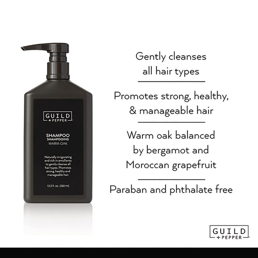 Shampoo, Warm Oak, 12.2 oz Bottle, 12/Carton - Image 5
