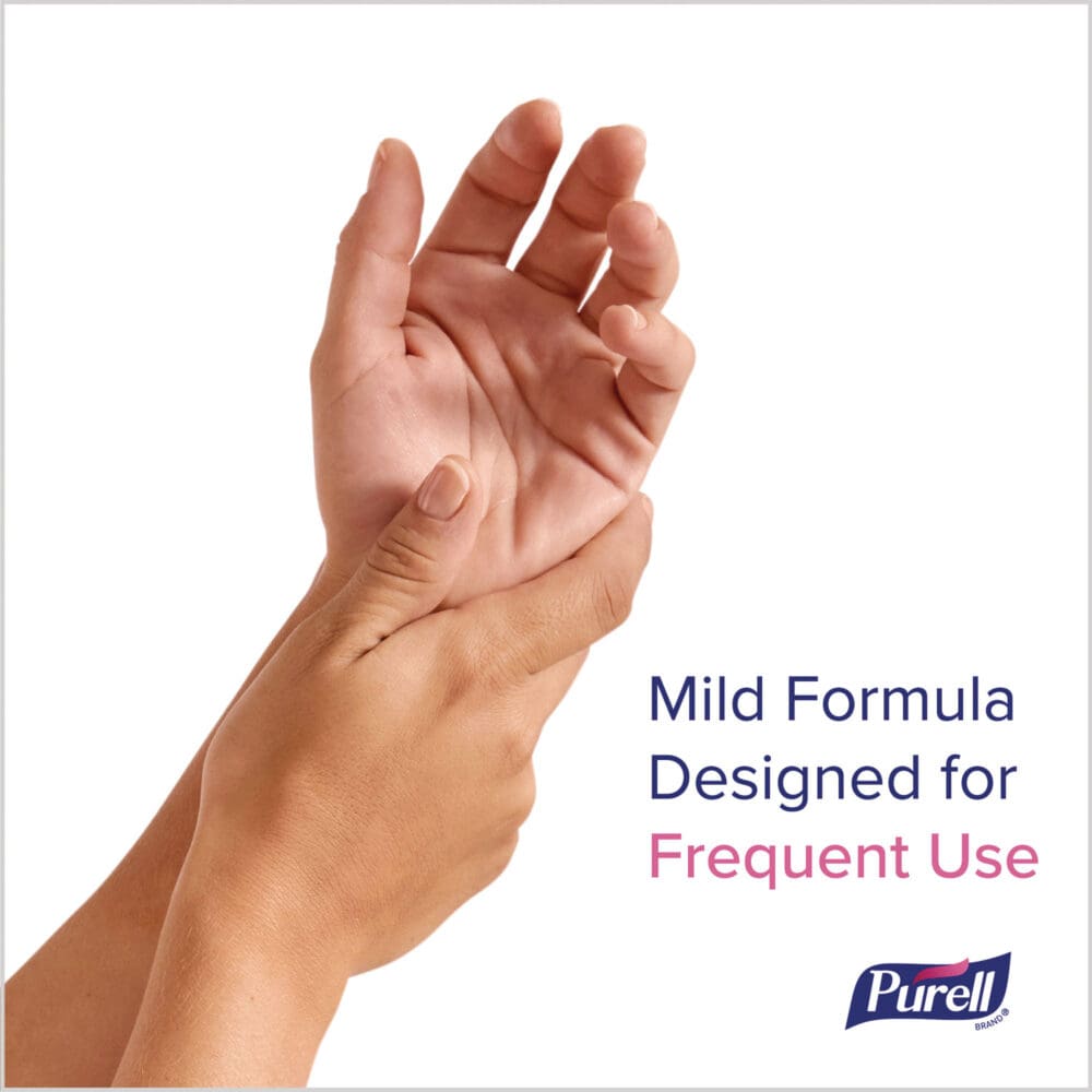 Antimicrobial Fragrance Free Foaming Hand Soap, For ES10 Dispensers, 1,200 mL Refill, 2/Carton - Image 4