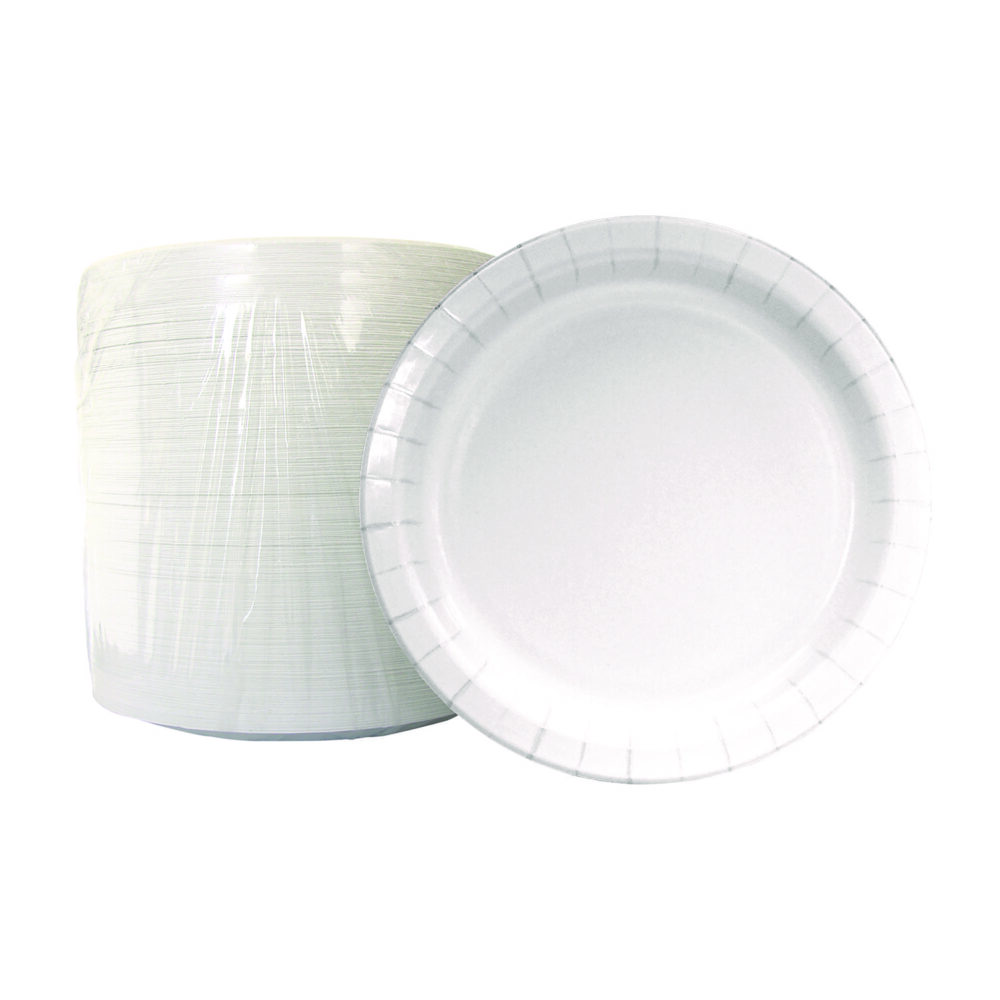 Paper Dinnerware, Plate, 6", White, 1,000/Carton - Image 12