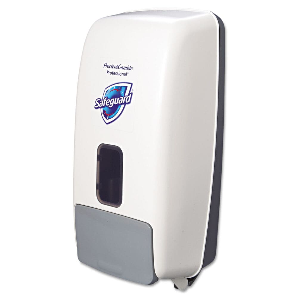 Foam Hand Soap Dispenser, 1,200 mL, White/Gray - Image 3