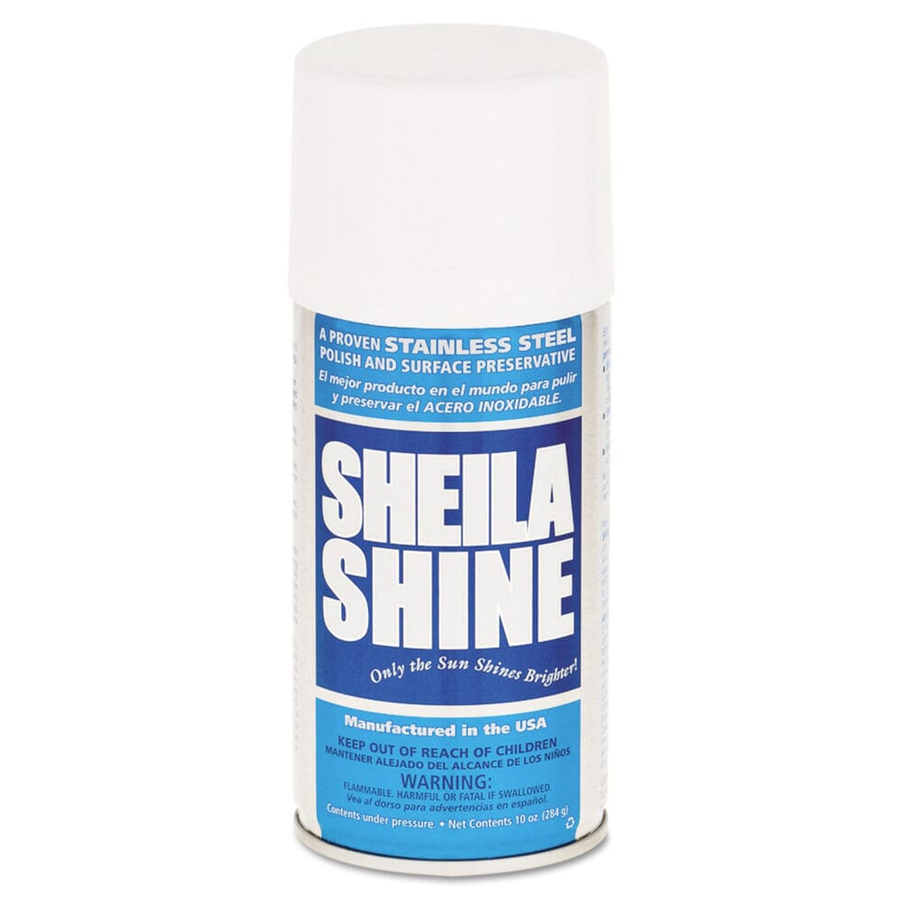 Stainless Steel Cleaner and Polish, 10 oz Aerosol Spray, 12/Carton - Image 2