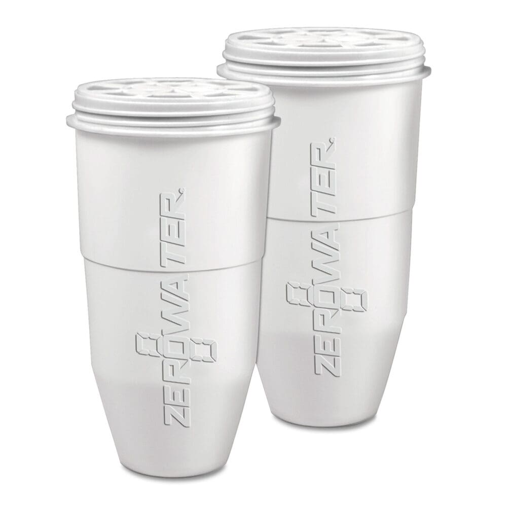 ZeroWater Replacement Filtering Bottle Filter, 4 dia x 7 h, 2/Pack - Image 3