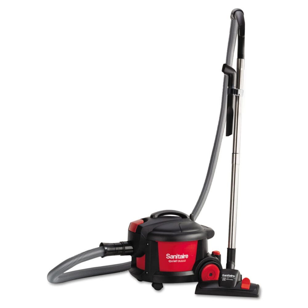 EXTEND Top-Hat Canister Vacuum SC3700A, 9 A Current, Red/Black - Image 2