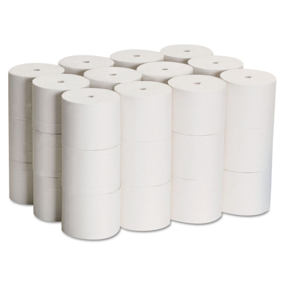 Coreless Bath Tissue, Septic Safe, 2-Ply, White, 1,000 Sheets/Roll, 36 Rolls/Carton - Image 5