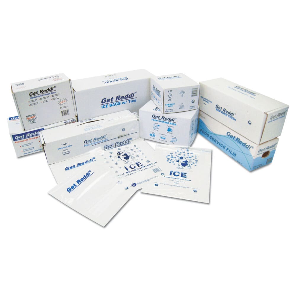 Food Bags, 24 qt, 1 mil, 12" x 30", Clear, 500/Carton - Image 3