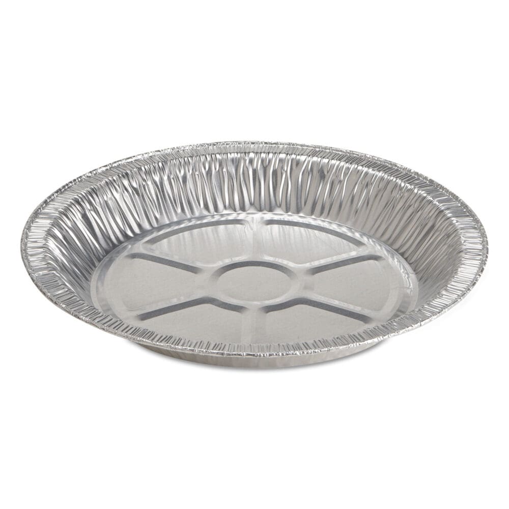 Aluminum Pie Pan, 24 oz, 9" Diameter x 1.06"h, 200/Carton - Image 3
