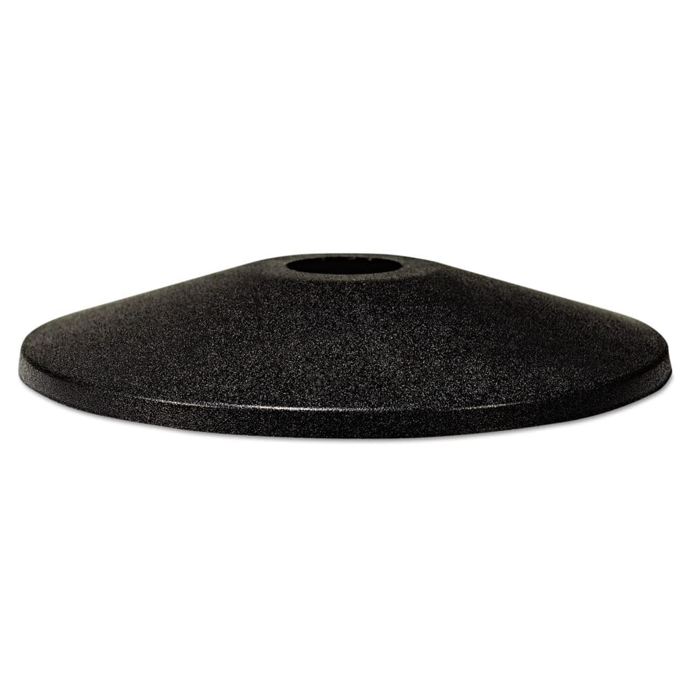 Adjusta-Tape Crowd Control Base Only, Steel, 14" Deep, Black, 2/Box - Image 2