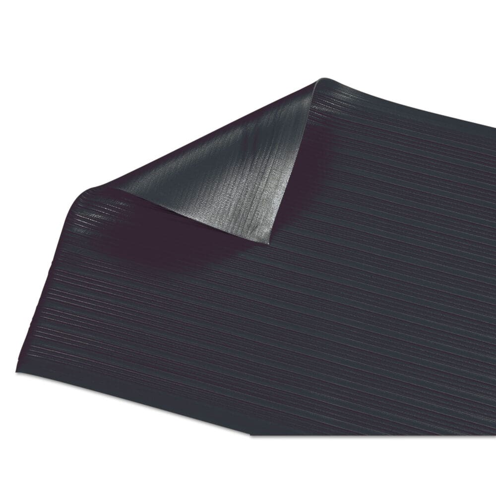Air Step Antifatigue Mat, Polypropylene, 36 x 144, Black - Image 3