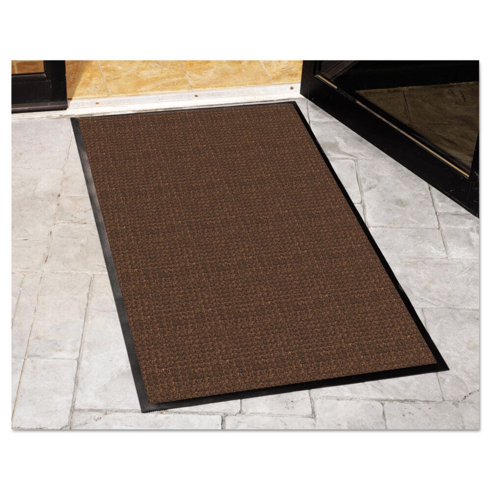 WaterGuard Indoor/Outdoor Scraper Mat, 48 x 72, Brown - Image 3