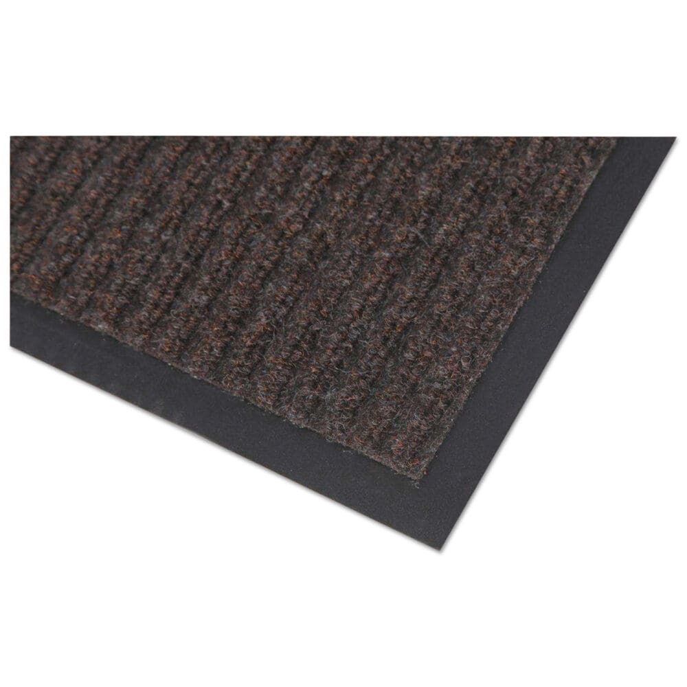 Needle Rib Wipe and Scrape Mat, Polypropylene, 36 x 60, Brown - Image 2